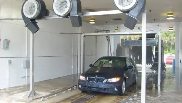 Auto dealer car wash blowers in Texas